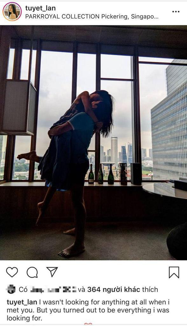 Tuyết Lan chính thức xác nhận đã có bạn trai mới Tuyet Lan chinh thuc xac nhan da co ban trai moi