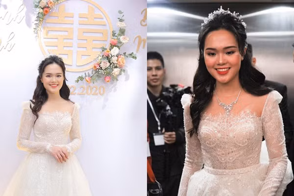 "Công chúa béo" Quỳnh Anh - bà xã của cầu thủ Duy Mạnh cũng từng được dân tình đem ra so ảnh không ít lần. Nụ cười chính là "vũ khí sát thương" cực kỳ lợi hại của Quỳnh Anh nên khoảnh khắc nào cô nàng cũng trông rất rạng rỡ.