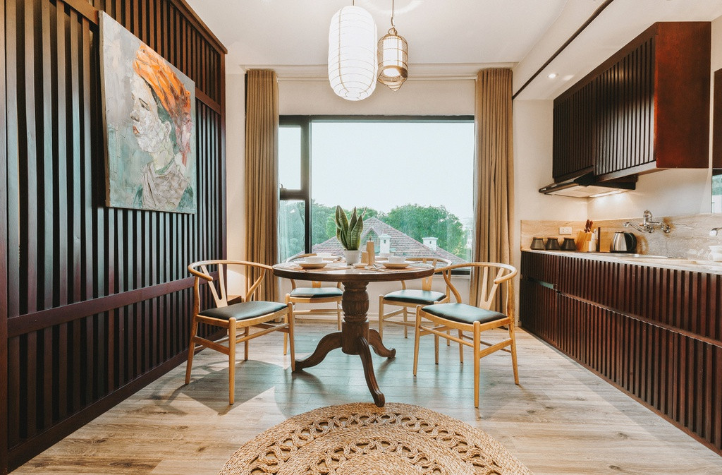 Mỗi không gian trong nhà đều được thiết kế nhằm mang lại sự tinh tế nhưng vẫn ấm cúng trong cuộc sống của người sử dụng.