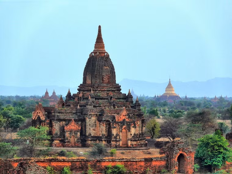 Những công trình kiến trúc còn sót lại ở Bagan chính là hiện thân của một lối kiến trúc đã mất hẳn trong lịch sử.