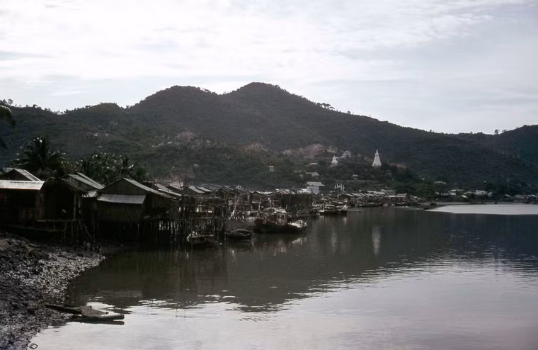 Làng chài ở Vũng Tàu.