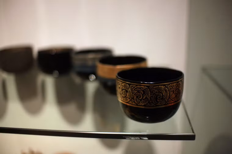 Cốc sơn mài của Thái Lan.