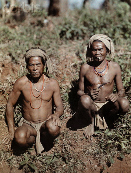 Người dân tộc thiểu số ở Tây Nguyên.