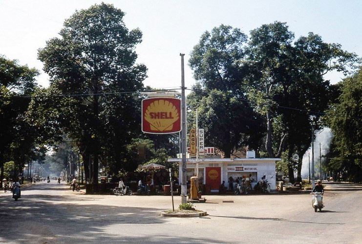 Trạm xăng của hãng Shell ở Vũng Tàu.