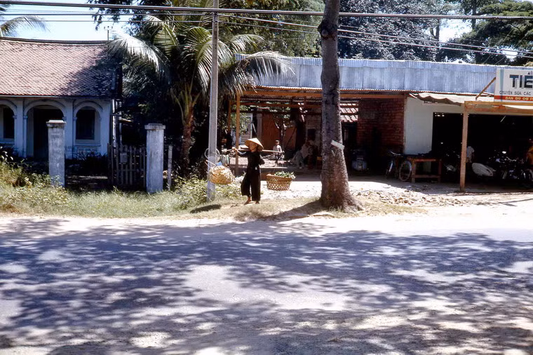 Một đường phố ở Vũng Tàu.