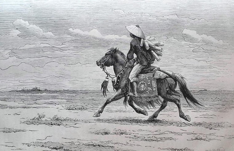 Một người đưa thư.