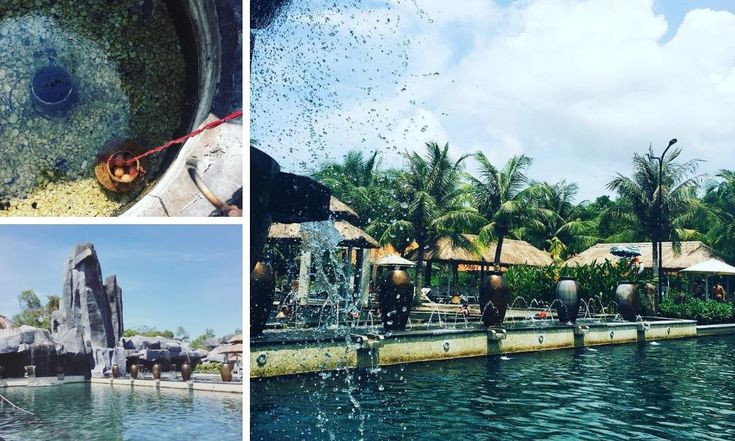  1. Suối nước nóng Bình Châu (Bà Rịa - Vũng Tàu). Nằm trong khu bảo tồn thiên nhiên Bình Châu - Phước Bửu, suối nước nóng này có nhiệt độ nước dao động từ 37 - 82°C, có nhiều hồ nước nóng và bùn khoáng. Du khách có thể luộc trứng trực tiếp trong suối nước nóng. Ảnh: Pinterest.