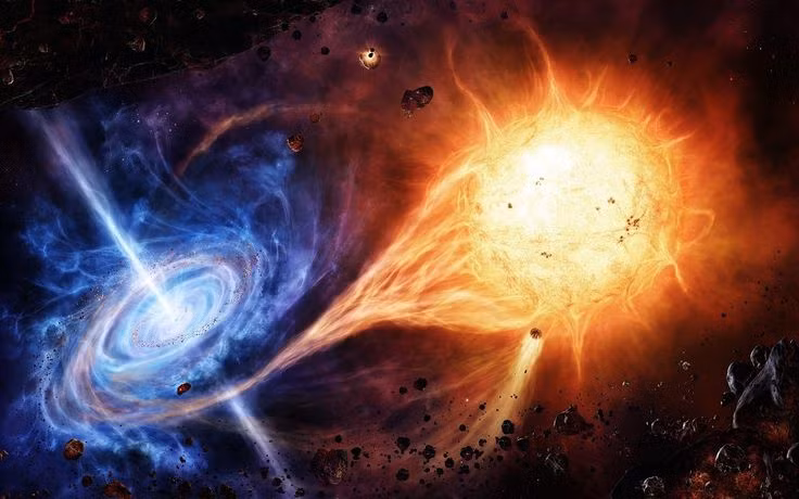  6. Bằng chứng về vũ trụ sơ khai. Do ánh sáng từ quasar mất hàng tỷ năm để đến Trái Đất, chúng giúp các nhà thiên văn học nghiên cứu vũ trụ thời kỳ sơ khai. Ảnh: Pinterest.