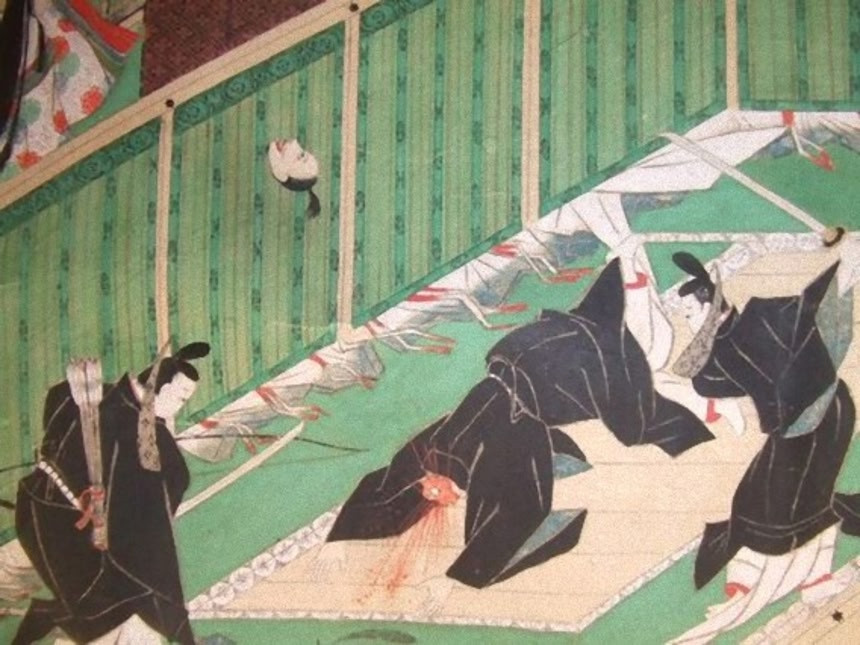  Diễn ra vào năm 645. Cải cách Taika bắt đầu vào năm 645, sau khi Hoàng tử Naka no Ōe (sau này là Thiên hoàng Tenji) và Nakatomi no Kamatari lật đổ gia tộc Soga, một thế lực thao túng triều đình Nhật Bản thời bấy giờ. Ảnh: karapaia.com.