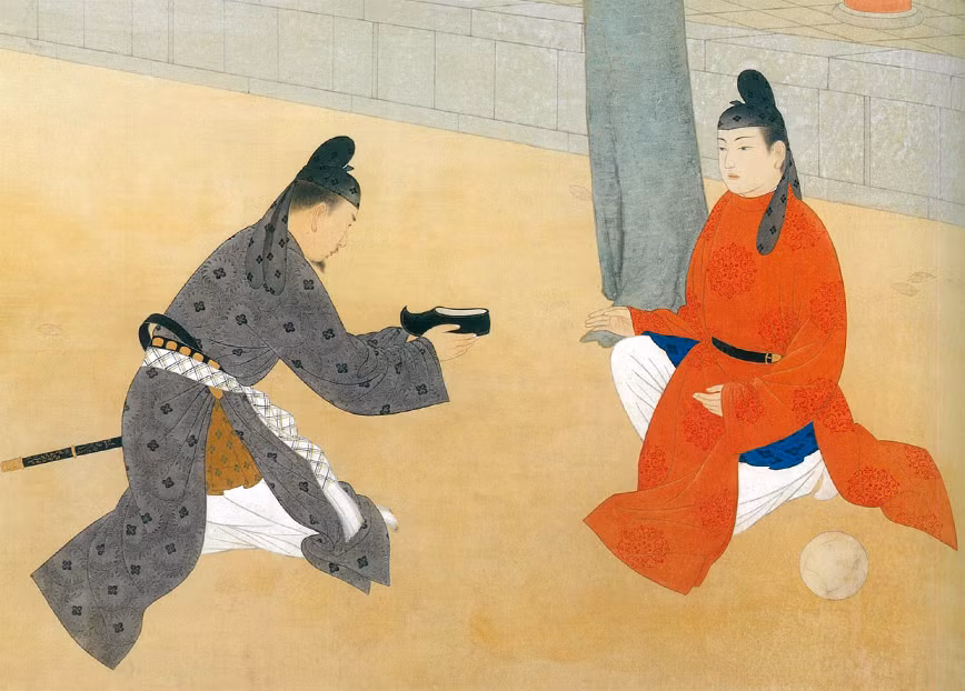  Tiền đề cho hệ thống Ritsuryō. Những cải cách của thời Taika là bước đầu cho hệ thống Ritsuryō (律令制度). Một bộ luật quản lý đất nước theo mô hình tập quyền, hoàn thiện vào thế kỷ 8 dưới thời Thiên hoàng Tenmu và Thiên hoàng Jitō. Ảnh: kyoto-kyuteibunka.or.jp.