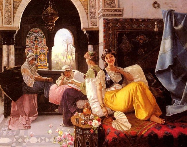  5. Hoàng cung có ảnh hưởng lớn từ hậu cung. Hậu cung của Ottoman không chỉ là nơi ở của vợ, thiếp của Sultan mà còn là trung tâm quyền lực. Một số phụ nữ như Roxelana (Hürrem Sultan) đã ảnh hưởng mạnh mẽ đến chính trị trong thời kỳ Nữ quyền Sultan. Ảnh: Pinterest.