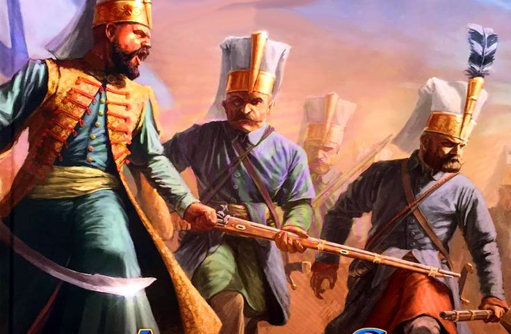  3. Có một đội quân tinh nhuệ – Janissary. Janissary là đội quân đặc biệt của Ottoman, bao gồm các thiếu niên Thiên Chúa giáo được tuyển mộ qua hệ thống đặc biệt. Họ được huấn luyện khắc nghiệt, trung thành với Sultan và đóng vai trò quan trọng trong các cuộc chinh phục. Ảnh: Pinterest.