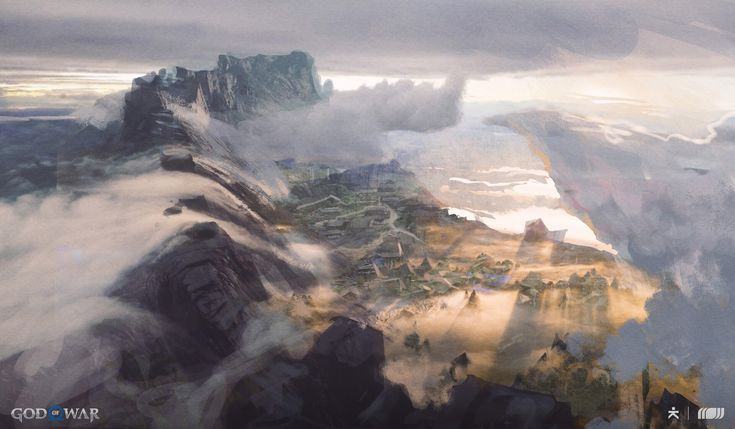  9. Thế giới được tái sinh. Sau trận chiến, thế giới sẽ được làm mới: đất đai trù phú trở lại, mặt trời mới xuất hiện (do con gái mặt trời cũ sinh ra), và các vị thần còn sống sẽ xây dựng một Asgard (nơi các vị thần Aesir sinh sống) mới. Ảnh: Pinterest.