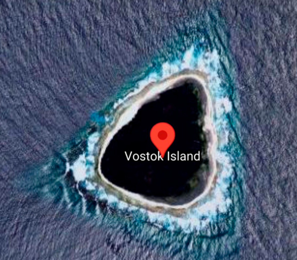  Không có nước ngọt. Một trong những lý do chính khiến đảo Vostok không có cư dân sinh sống là do không có nguồn nước ngọt tự nhiên. Điều này khiến hòn đảo không thể duy trì sự sống của con người. Ảnh: images.pagina12.com.ar.