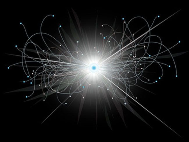  6. Rất khó để phát hiện. Hạt Higgs phân rã cực nhanh (chưa đến 10⁻²² giây) thành các hạt khác, vì vậy các nhà khoa học không thể quan sát trực tiếp nó mà chỉ có thể nghiên cứu các sản phẩm phân rã của nó. Ảnh: Pinterest.