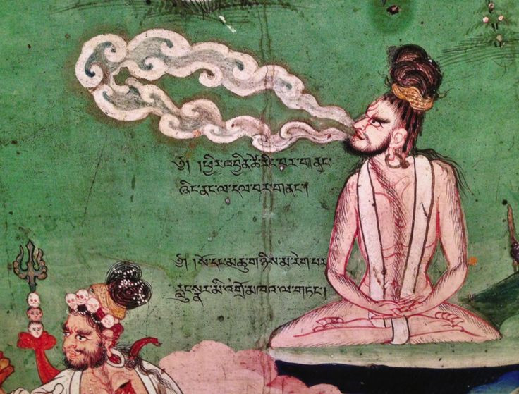  8. Thực hành Thiền Du Già. Hành giả Mật Tông sử dụng nhiều phương pháp du già (Yoga Tantra) để khai mở các luân xa, thanh tịnh dòng năng lượng trong cơ thể, giúp đạt được giác ngộ. Ảnh: Pinterest.