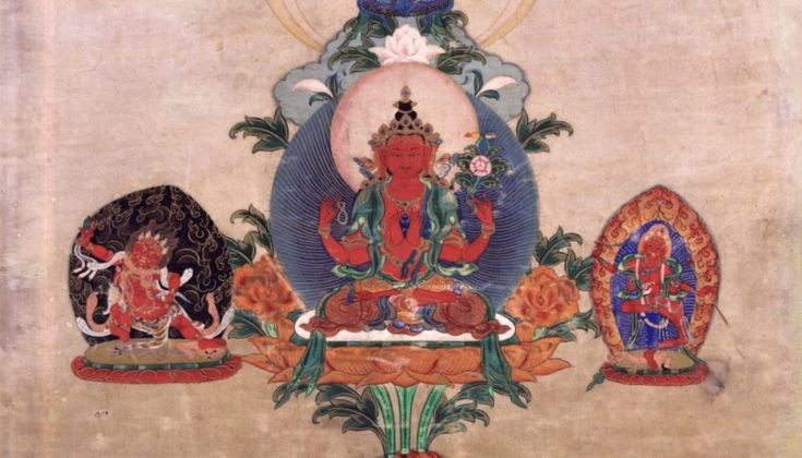  2. Tên gọi "Kim Cương thừa". Kim Cương thừa (Vajrayana) có nghĩa là "cỗ xe kim cương", biểu thị sự kiên cố, bất hoại và khả năng dẫn đến giác ngộ nhanh chóng như sấm sét. Ảnh: Pinterest.