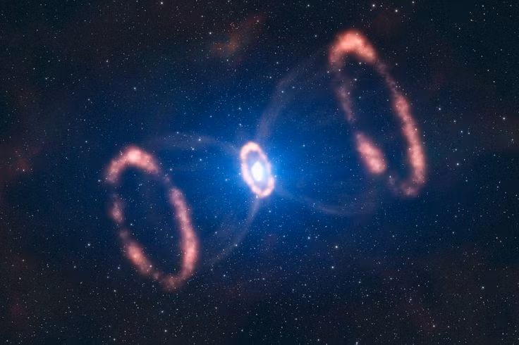  2. Có hai loại chính. Loại I: Xảy ra khi một sao lùn trắng hút đủ vật chất từ một sao đồng hành và đạt đến giới hạn Chandrasekhar (~1,4 lần khối lượng Mặt Trời). Loại II: Xảy ra khi một sao khổng lồ hết nhiên liệu, lõi của nó sụp đổ và gây ra vụ nổ. Ảnh: Pinterest.