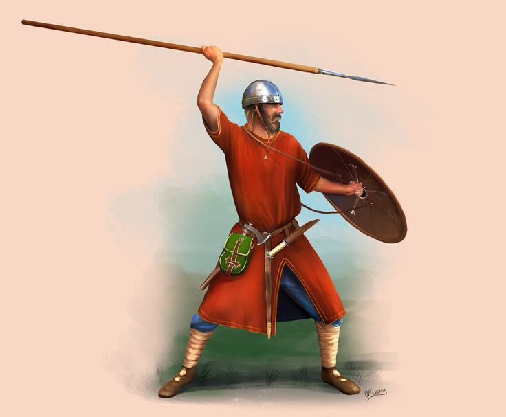  10. Ảnh hưởng đến thiết kế vũ khí sau này. Thiết kế của pilum đã ảnh hưởng đến nhiều loại vũ khí khác sau này, bao gồm giáo phóng và các loại lao của quân đội châu Âu thời Trung Cổ. Ảnh: Pinterest.