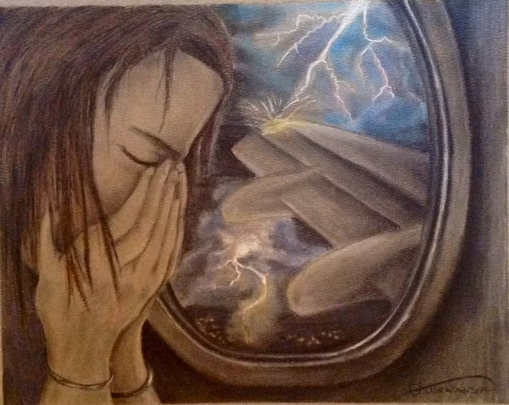 3. Những nỗi sợ vô cớ (Phobia) không thể giải thích. Nhiều người có nỗi sợ hãi bất thường mà không có nguyên nhân từ cuộc sống hiện tại, như sợ nước, sợ lửa hoặc sợ độ cao – có thể là dấu vết từ một trải nghiệm đau thương trong kiếp trước. Ảnh: Pinterest.