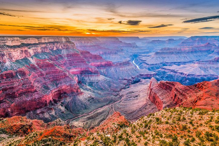  7. Còn rất nhiều khu vực chưa được khám phá. Mặc dù Grand Canyon thu hút hàng triệu du khách mỗi năm, nhưng vẫn còn nhiều khu vực chưa được khám phá đầy đủ do địa hình hiểm trở. Ảnh: Pinterest.