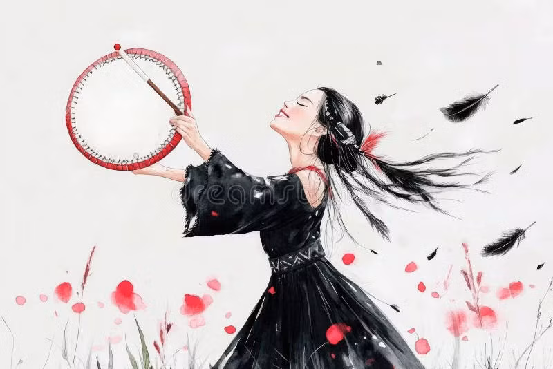  7. Cái chết của bà gây ra hỗn loạn. Sau khi Himiko qua đời, vương quốc Yamatai rơi vào nội chiến, và chỉ ổn định trở lại khi một cô gái trẻ khác tên là Iyo lên ngôi. Ảnh: Pinterest.