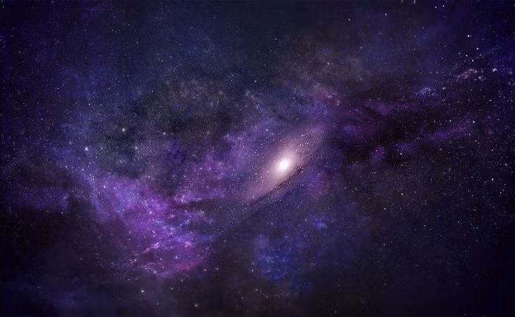  1. Có hàng trăm tỷ thiên hà trong vũ trụ. Theo ước tính, vũ trụ có thể chứa hơn 2 nghìn tỷ thiên hà. Tuy nhiên, con số thực tế có thể còn lớn hơn ước tính của con người. Ảnh: Pinterest.