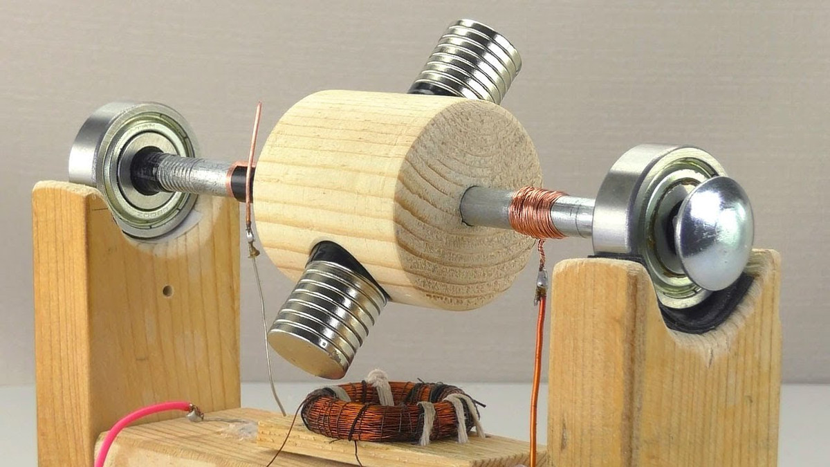  6. Từ tính có thể được sử dụng để tạo ra điện. Nguyên lý hoạt động của máy phát điện dựa trên hiện tượng cảm ứng điện từ, khi một nam châm di chuyển qua cuộn dây, nó tạo ra dòng điện. Đây là cách các nhà máy điện hoạt động. Ảnh: Pinterest.