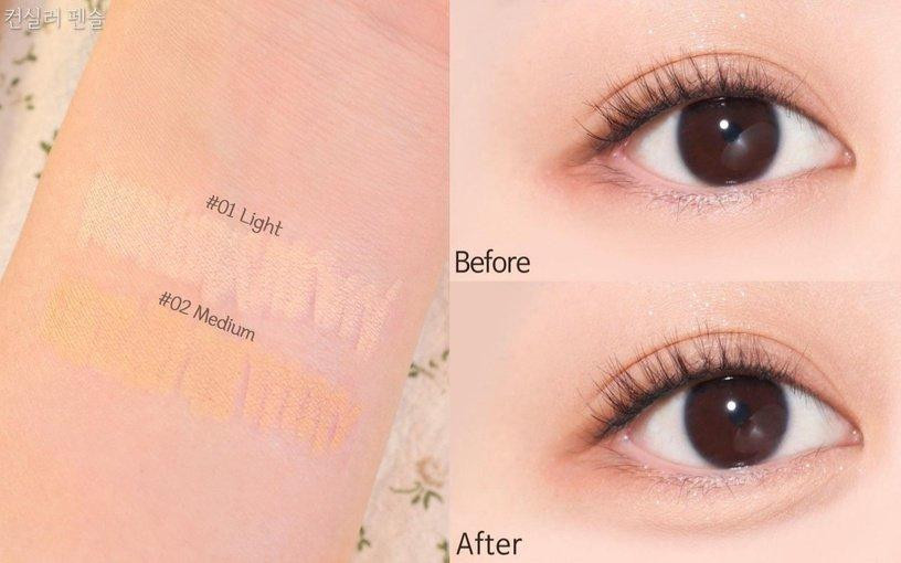  Bước 3: Làm sáng vùng da mắt bằng màu ấm Sau đó chọn màu ngọc trai ấm đánh nhẹ lên vùng giữa mí mắt trên phía nhãn cầu để tăng đường viền mắt, ngoài ra phần mí dưới có thể kẻ mắt màu sáng.