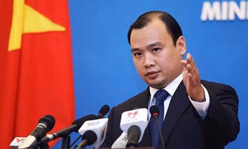 Người phát ngôn Bộ Ngoại giao Việt Nam Lê Hải Bình.