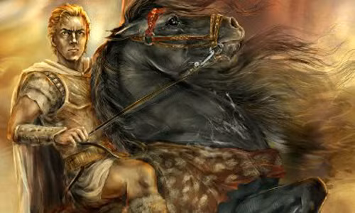 Sau đó, những binh sĩ tinh nhuệ của Alexander Đại đế tấn công, tiêu diệt khá nhiều thành viên của bộ tộc da đỏ. Những cố gắng của lực lượng nam giới trong bộ lạc trong cuộc chiến chống lại Alexander Đại đế không thành công. Cuối cùng nhà cầm quân lừng danh thế giới chiếm giữ được thành trì của bộ lạc trên.