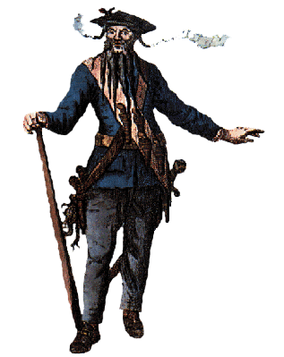 Kể từ đó, nhóm cướp biển của Blackbeard chuyên cướp bóc những tàu hàng đi qua khu vực của chúng bằng con tàu trên cùng 3 tàu nhỏ khác.