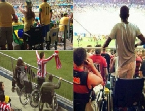 Nhiều người bị đánh lừa, nghĩ rằng "bóng đá có thể làm nên những điều kỳ diệu" khi xem bức ảnh này.