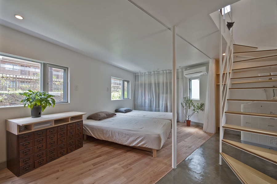 Bất ngờ không gian rộng rãi của ngôi nhà có tổng diện tích sàn 55m2 - Hình 5 Bat ngo khong gian rong rai cua ngoi nha co tong dien tich san 55m2-Hinh-5