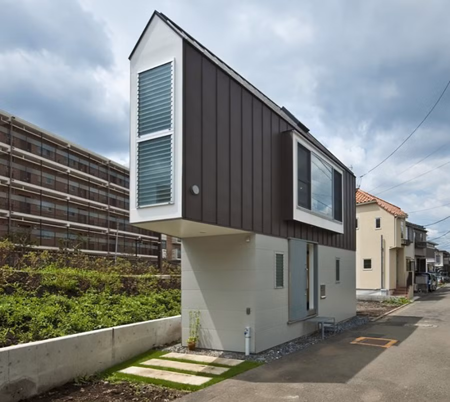 Bat ngo khong gian rong rai cua ngoi nha co tong dien tich san 55m2-Hinh-3