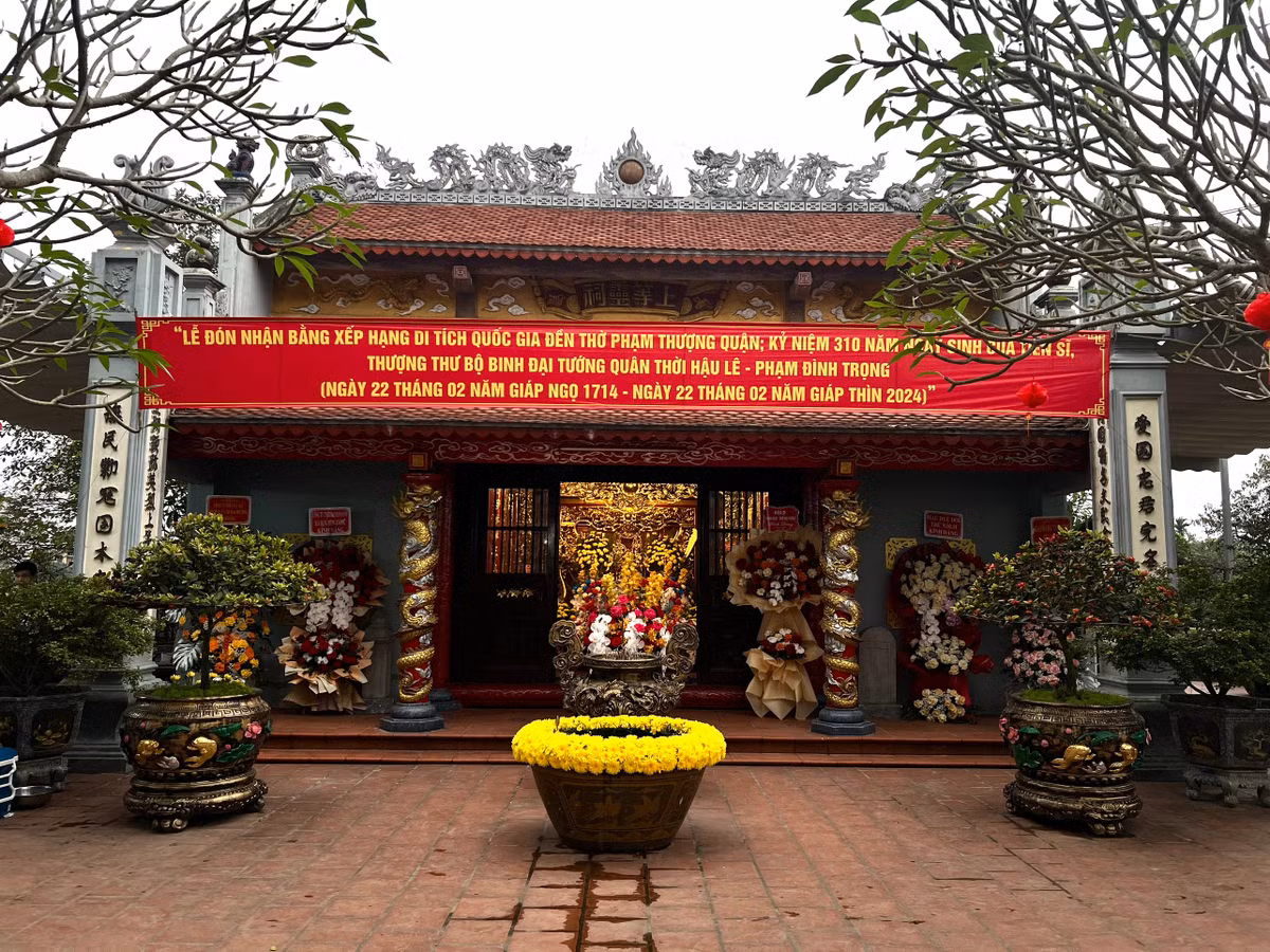 Tam voc quoc gia cua ngoi den tho vi quan noi tieng Hai Phong