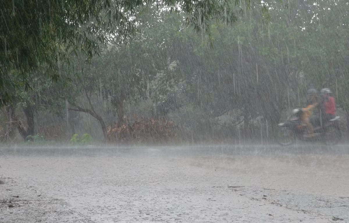 Thoi tiet ngay 21/8: Chieu toi co mua rao va dong vai noi