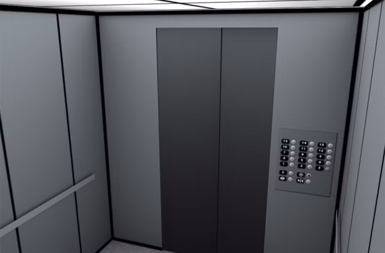 Các thang máy ở Việt Nam hiện nay chủ yếu áp dụng đóng mở cửa bằng thanh an toàn vì chi phí thấp hơn; hoặc thanh an toàn kết hợp 2 tia hồng ngoại ở vị trí ngang đầu gối và mắt cá chân.