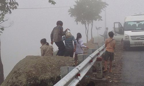 Thời điểm xảy ra tai nạn có khá nhiều sương mù.