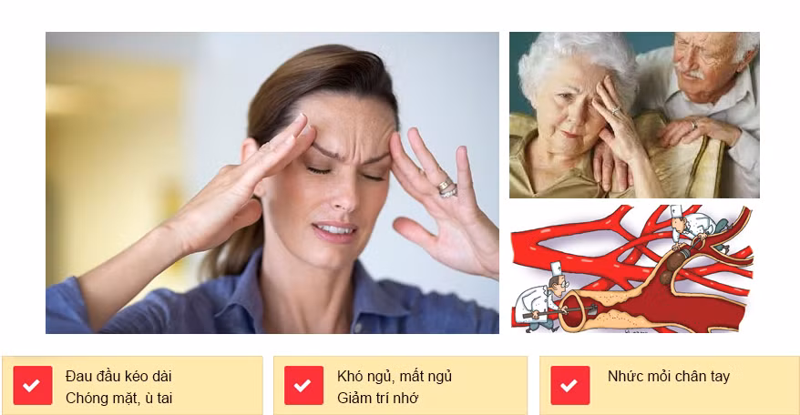 Thiếu máu não là tình trạng dễ gặp ở người cao tuổi.