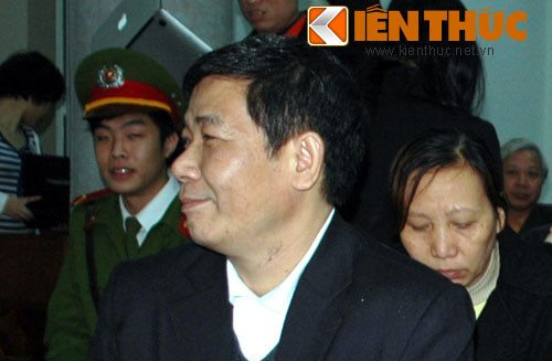 Bị cáo Liêm tại toà.