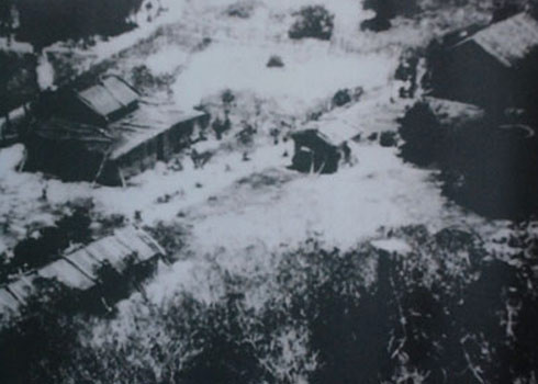 Trụ sở hành chính của chính quyền thuộc địa ở Hoàng Sa trước năm 1945.