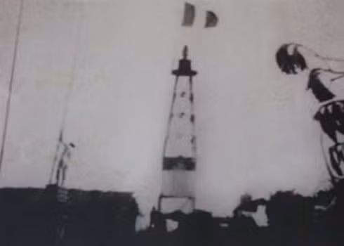 Hải đăng của Việt Nam ở đảo Hoàng Sa trước 1945.