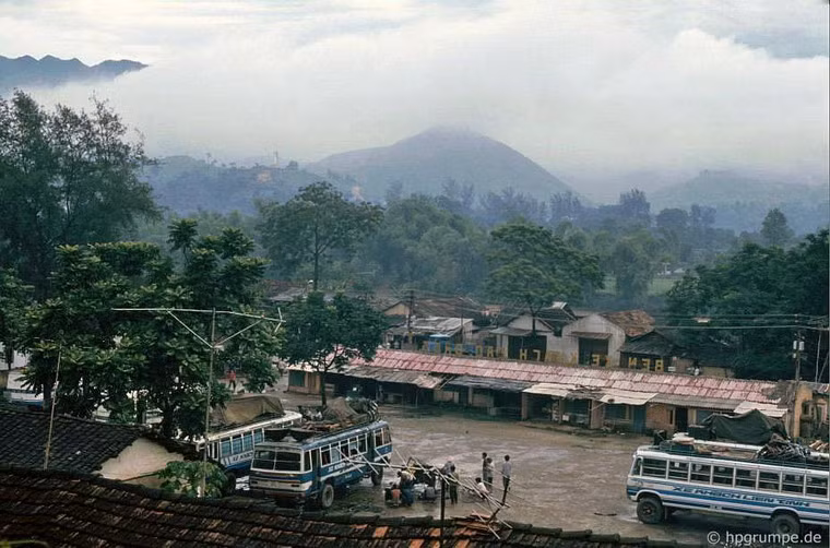 Bến xe thị xã Cao Bằng.