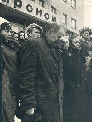 Tháng 3/1969. Đám tang Đại tá Leonov ở Iman.