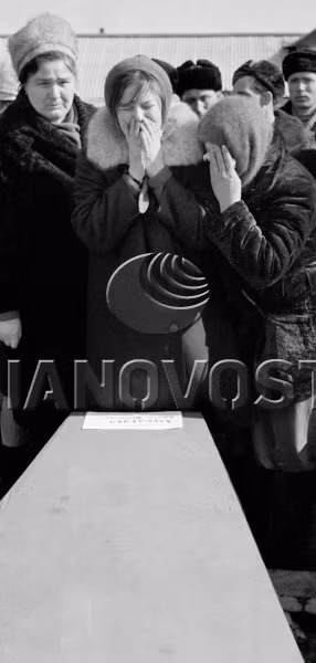 Nỗi đau đớn của thân nhân chiến sĩ.