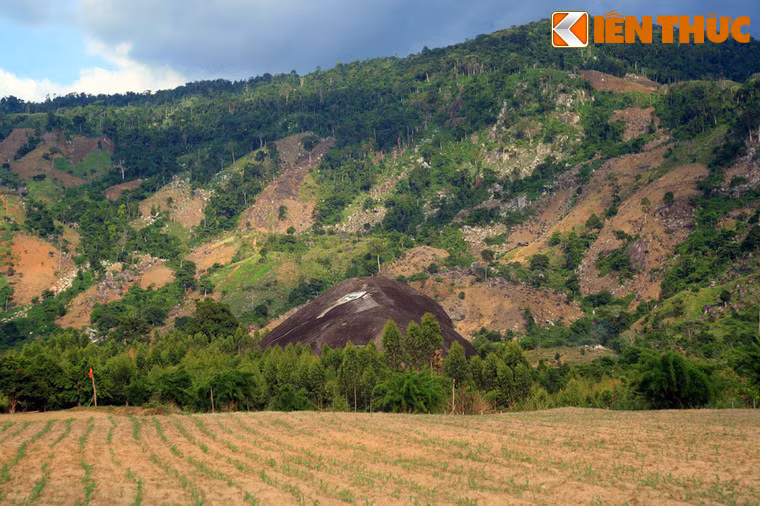 Trên địa phận xã Yang Tao, huyện Lawk, tỉnh Đăk Lăk có một tảng đá rất đặc biệt được người dân trong vùng gọi là đá Voi Mẹ.