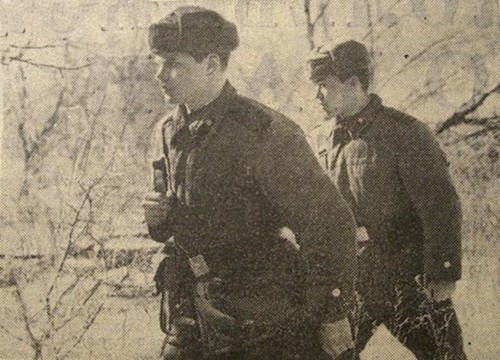 Tuần tra ở Damanski.