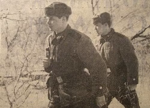 Tuần tra ở Damanski.