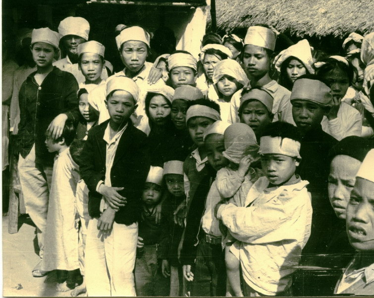 Một đám tang ở Hà Nội.